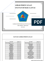 Gambar Perencanaan Pembangunan Rumah 2 Lantai: Gambar Konstruksi Dan Utilitas Gedung SMK Negeri 2 Pengasih 2022/2023