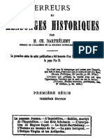 Erreurs Et Mensonges Historiques (Premiere Serie) 000000614