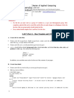 Master of Applied Computing: LAB 7 (Part 1) - Base Template and CSS