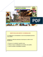 Fertilización y abonamiento de cultivos: objetivos, factores y deficiencias nutricionales
