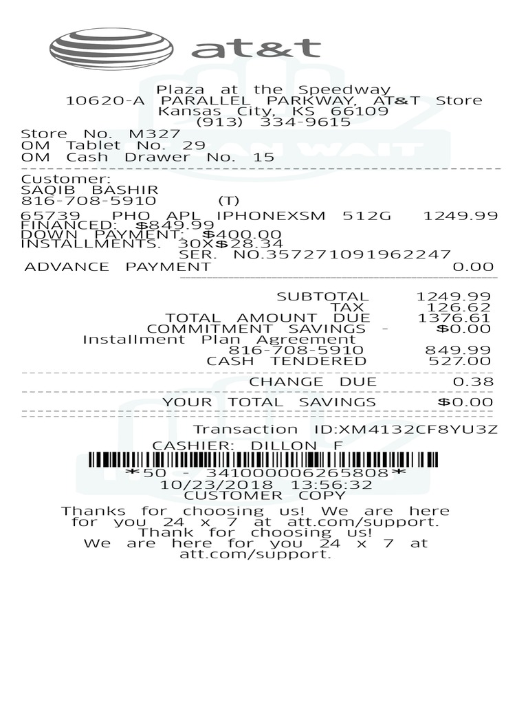 Print ATT | PDF | Finance &amp; Money Management