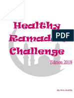 Healthy Ramadan Challenge: Edition 2018