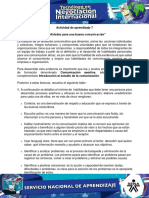 Evidencia 3 Taller Habilidades para Una Comunicacion Asertiva