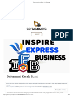 Deformasi Kerak Bumi - Go Tambang