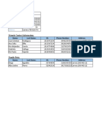 Excel First Work