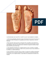 Curiosidades de Nuestro Cuerpo Los Pies