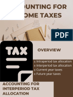 Accounting For Income Taxes