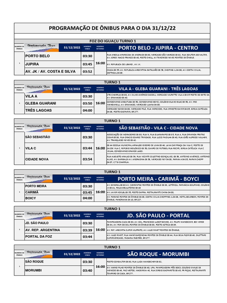 HORARIO DE ONIBUS ESCANDINÁVIA E MARKA S. CERVEJARIA ATAC