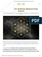 The Flower of Life Symbol: Meaning, Origin & Blueprint of the Universe