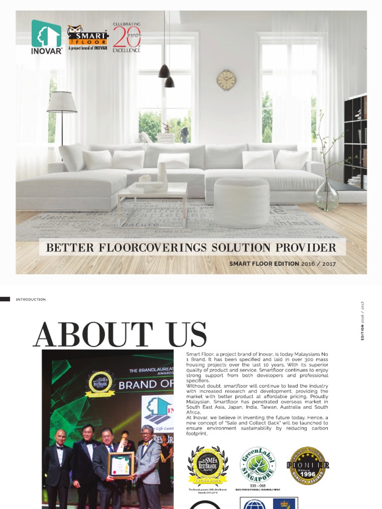 Smartfloor Catalog 2017 Pdf