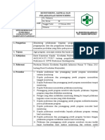 Monitoring, Jadwal Dan Pelaksanaan Monitoring SOP