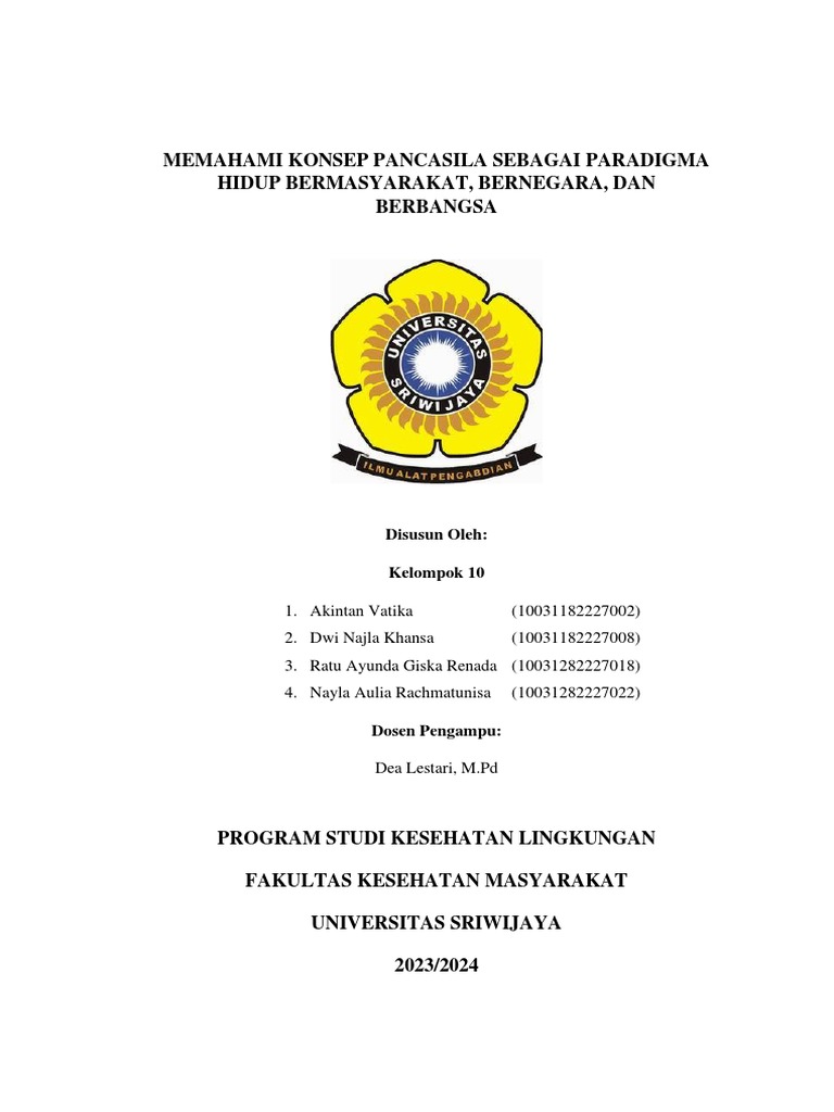 Pancasila sebagai Paradigma Kehidupan | PDF | Ilmu Sosial | Sains ...