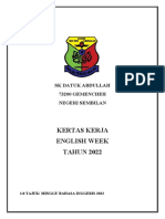 KERTAS KERJA English Day 2022