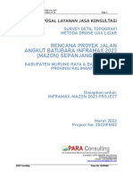 Rencana Proyek Jalan Angkut Batubara Inframax 2023 (Mazon) Sepanjang +/-70Km