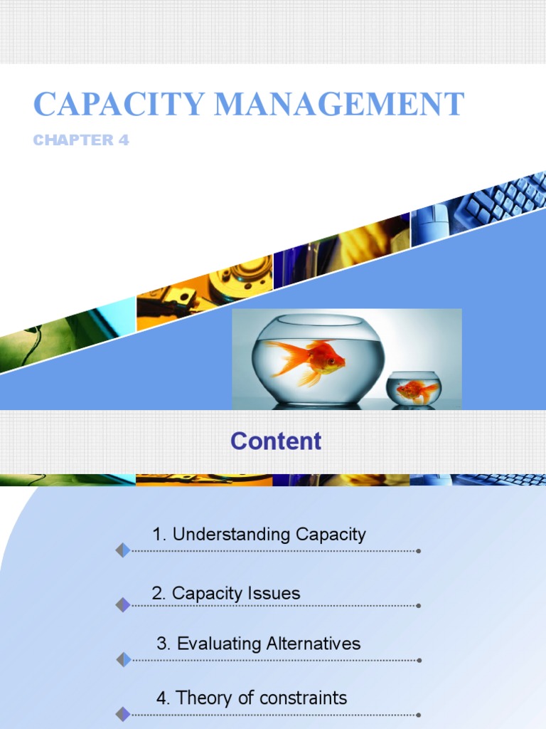 Capacity Management Strategies | PDF | Production And Manufacturing ...