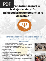 Recomendaciones para Aplicar PAP