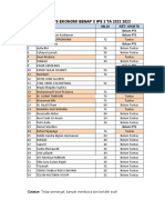 Nilai Pts Ekonomi Genap X Ips 2 Ta 2022 2023: NO Nama Nilai Ket: KKM 70 Belum PTS Belum PTS Belum PTS