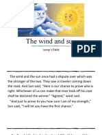 The wind and sun fable