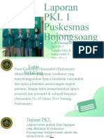 Laporan PKL Puskesmas Bojongsoang Fiks