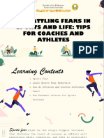 Battling Fears in Sports and Life Tips For Coaches and Athletes