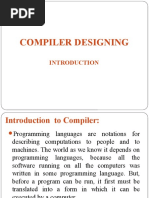 Introduction To Compiler Design-Unit I