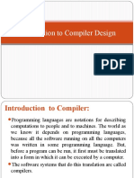 Definition of Compiler Design