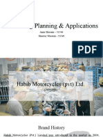Marketing Planning & Applications: Amir Hussain - 51546 Sheeraz Waseem - 53549