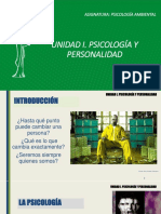 Unidad 1. Psicología y Personalidad