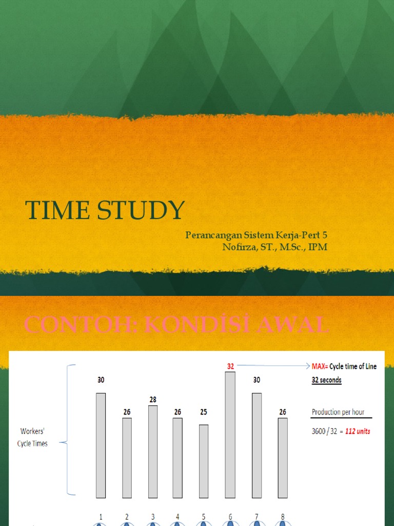 Contoh Pengukuran Waktu Kerja | PDF