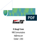 R. Brough Turner: NMS Communications October 1, 2003