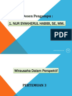 03 - Wirausaha Dalam Perspektif