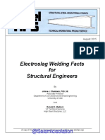 AISC Steel Tips Electroslag Welding