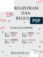 Registrasi DAN Regulasi