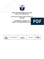 Pendidikan Kesihatan: Rancangan Pengajaran Tahunan 2023/2024 Tahun 1 SJK Edisi Semakan KSSR