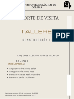 Reporte de Visita Talleres - Equipo 1