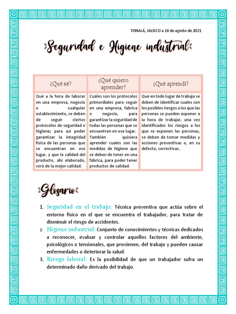 Seguridad e Higiene Industrial | PDF | Seguridad y salud ocupacional