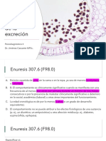 Trastornos de La Excreción: Psicodiagnóstico Ii Dr. Jiménez Cascante MPSC