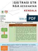 Registrasi STR Tenaga Kesehatan Revisi