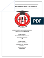 Administrative Law Synopsis