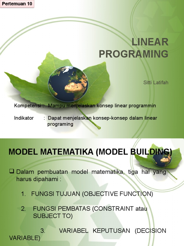 Linear Programing | PDF