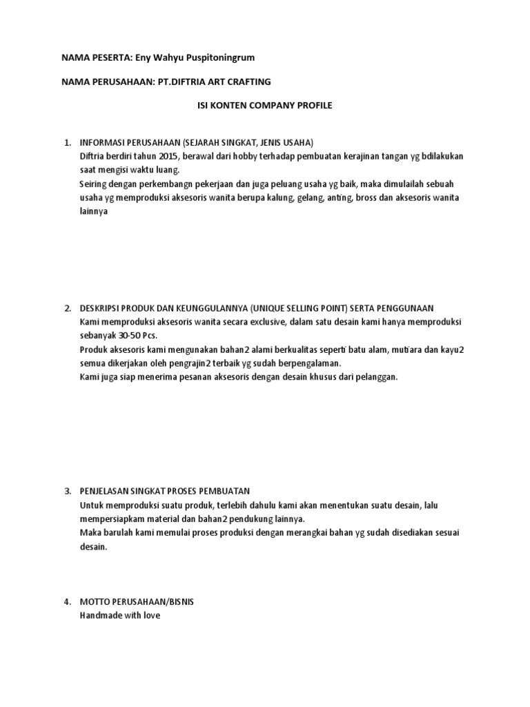 Template Compro PDF