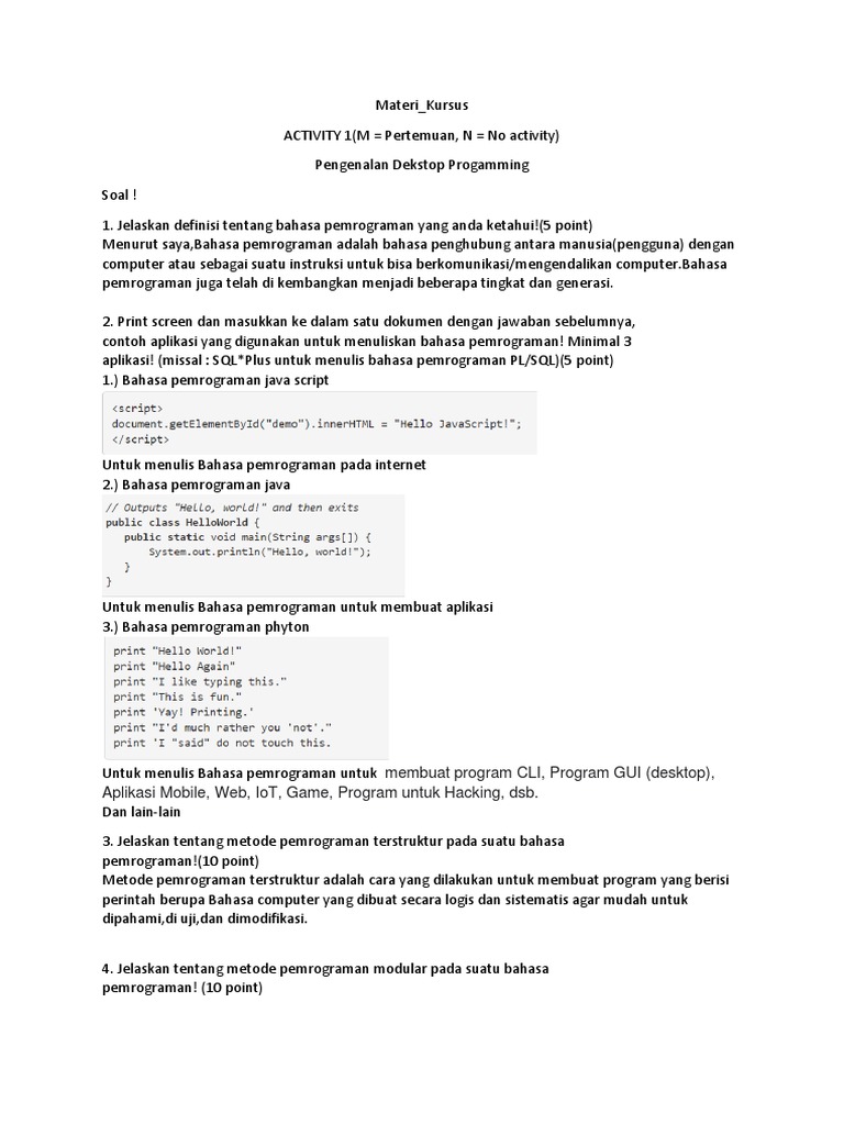Paradigma Pemrograman Deklaratif | PDF