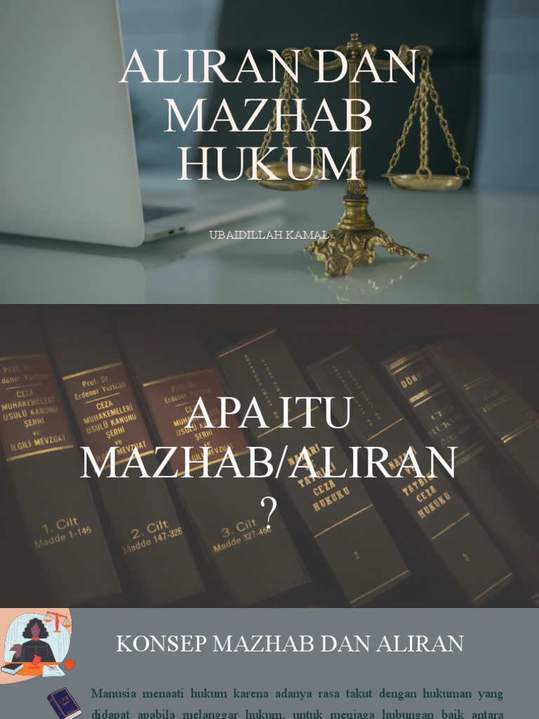 Aliran dan Mazhab Hukum di Indonesia | PDF