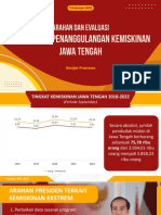 Kemiskinan Ekstrem Jateng Turun 75 Ribu Orang