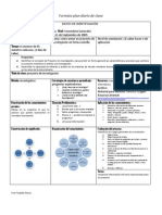 Formato Plan Diario de Clase