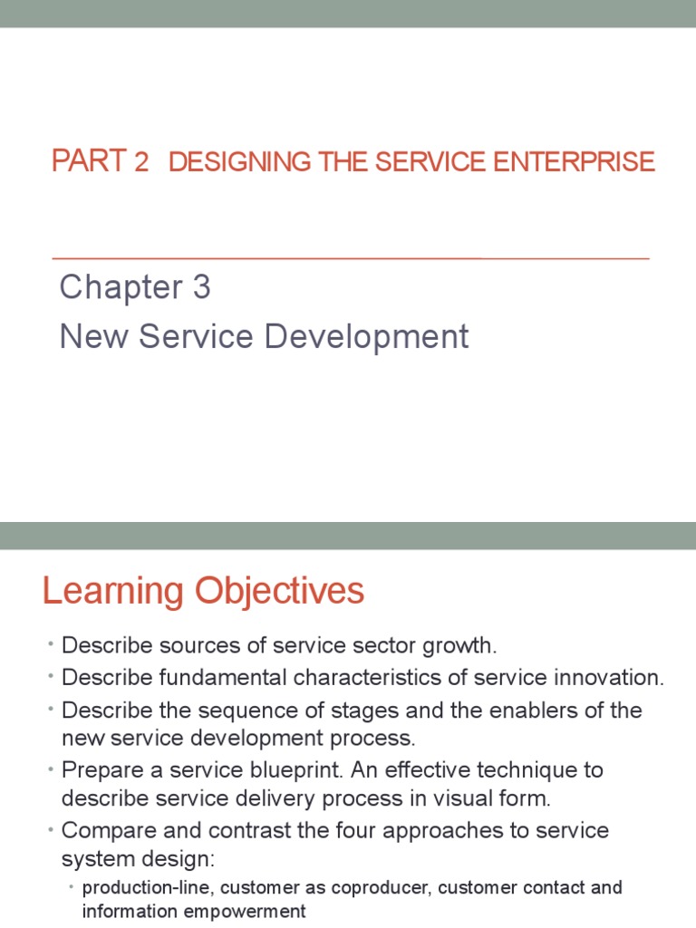 New Service Development Strategies | PDF | Innovation | Information