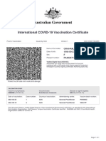 International COVID-19 Vaccination Certificate: Graham, Margot Aileen 1944-09-27 F PA4024711