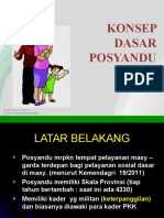 Konsep Dasar Posyandu