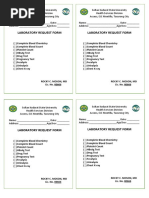 Radiology Request Form Template | PDF