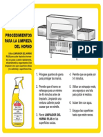 Boh - Procedimiento de Limpieza de Horno - Peesp